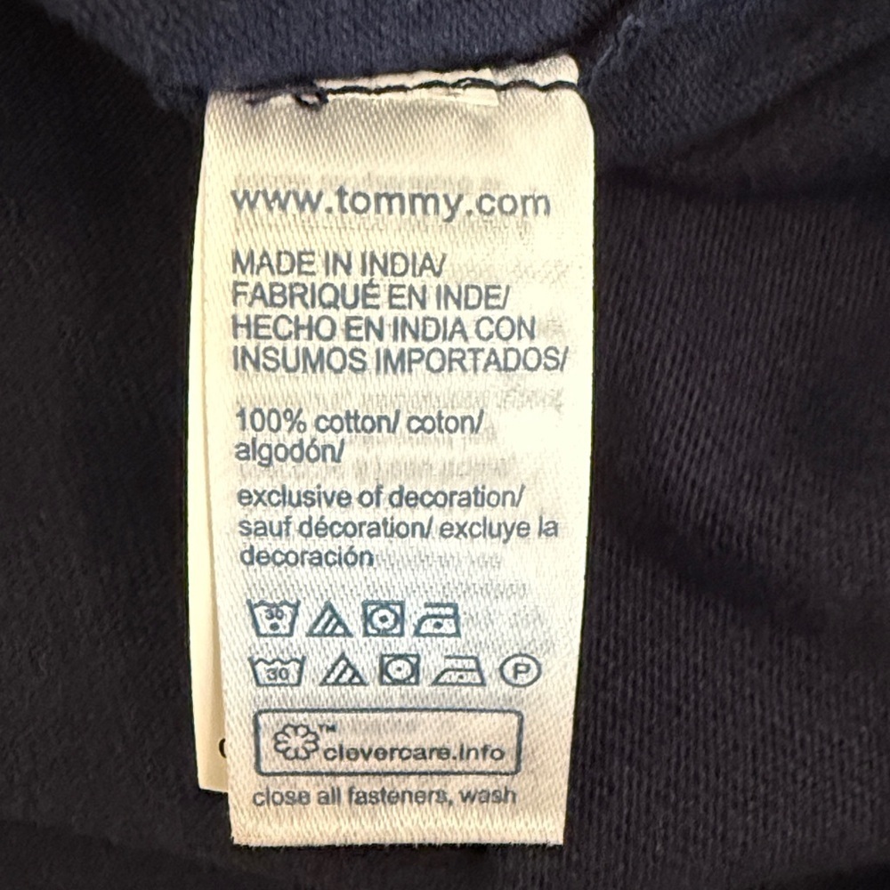 Men's Tommy Hilfiger FLX Navy Button-Down Shirt - Picture 8 of 9